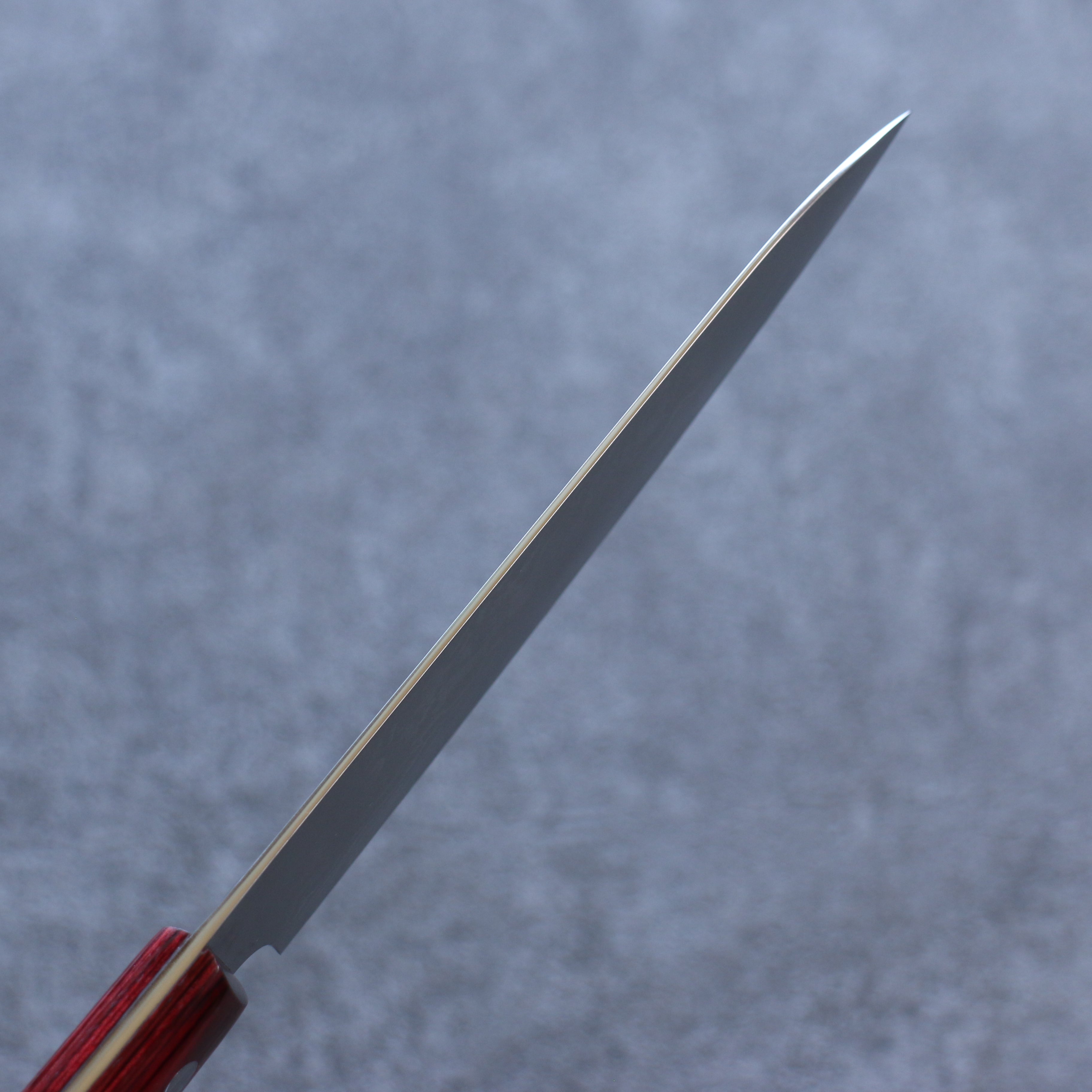 Anryu VG10 Damascus Petty-Utility 130mm Red Pakkawood Handle - Seisuke Knife