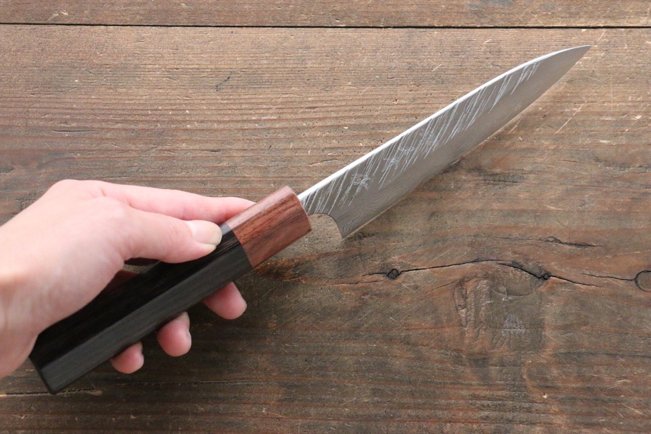 Yu Kurosaki Fujin VG10 Hammered Petty-Utility 120mm - Seisuke Knife