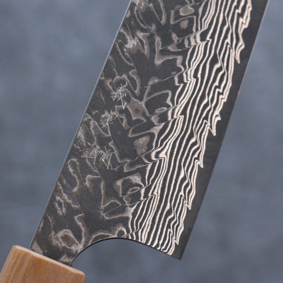 Yoshimi Kato SG2 Damascus Gyuto 210mm Honduras Handle - Seisuke Knife