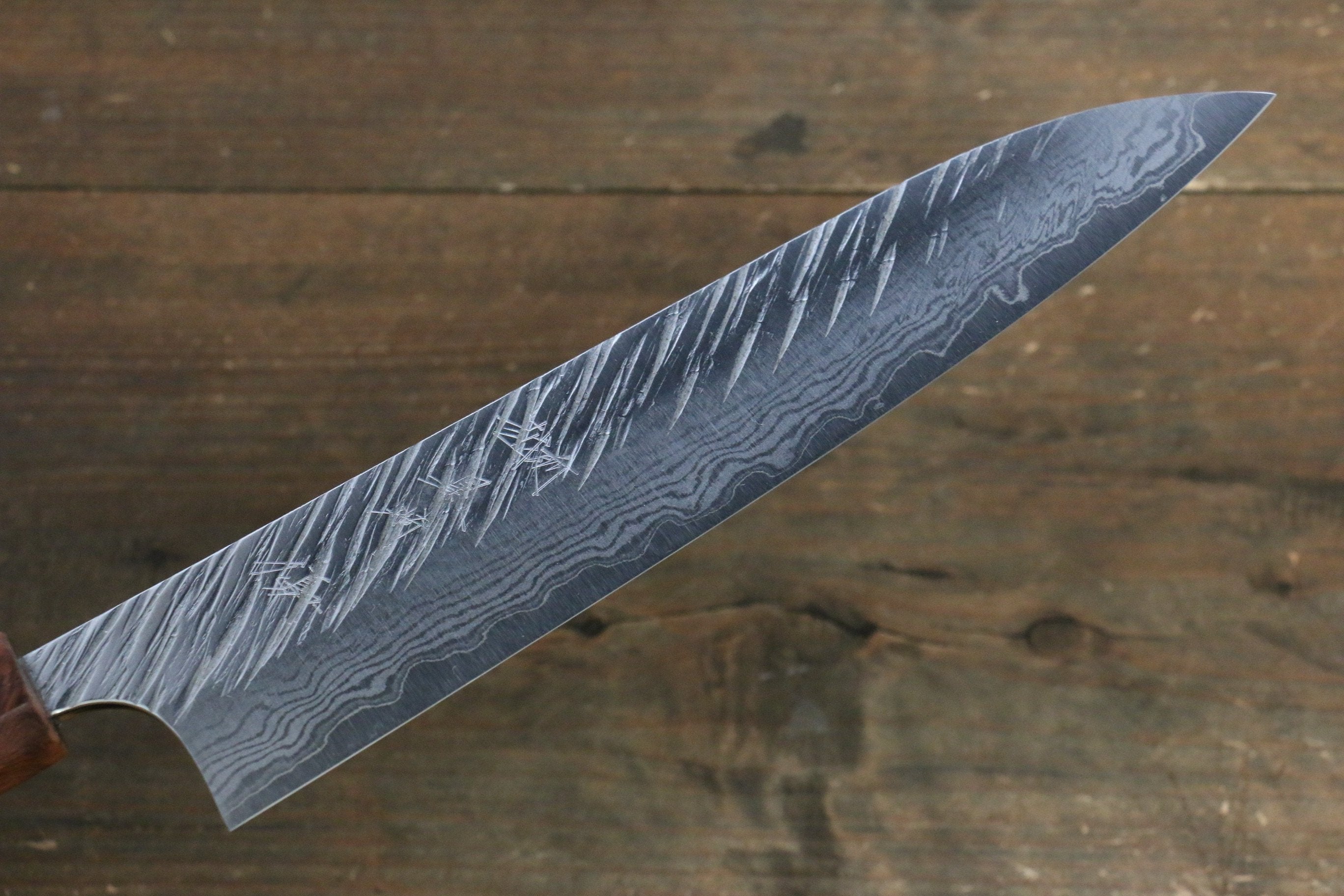 Yu Kurosaki Fujin VG10 Hammered Gyuto 210mm - Seisuke Knife