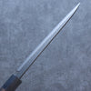 Shizu Gen VG10 Hammered Black Finished Gyuto 180mm Brown Pakka wood Handle - Seisuke Knife