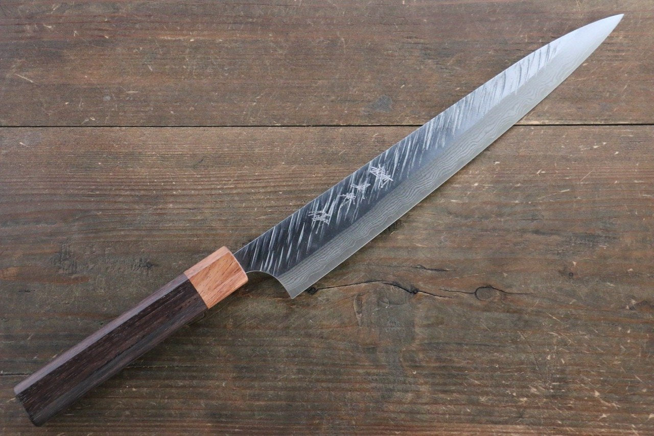 Yu Kurosaki Fujin VG10 Damascus Sujihiki 270mm - Seisuke Knife