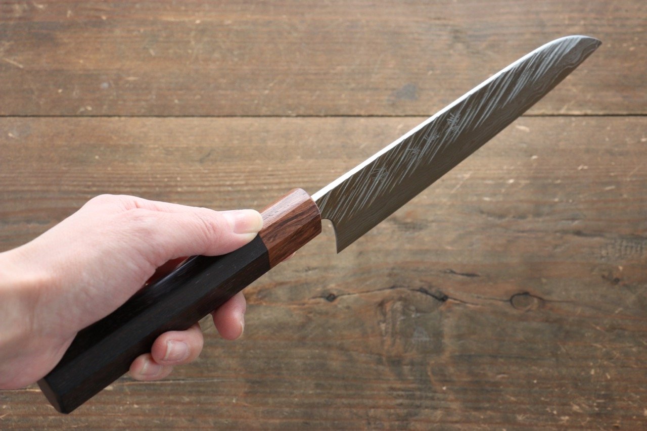 Yu Kurosaki Fujin VG10 Hammered Santoku 165mm - Seisuke Knife