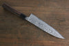 Takeshi Saji VG10 Black Damascus Gyuto 210mm Shitan Handle - Seisuke Knife - Slide 2