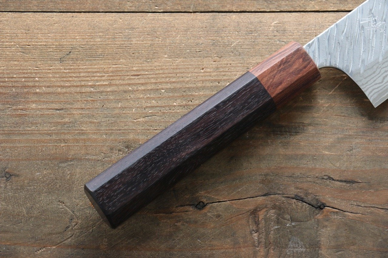 Yu Kurosaki Fujin VG10 Hammered Santoku 165mm - Seisuke Knife