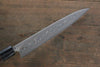 Takeshi Saji VG10 Black Damascus Gyuto 210mm Shitan Handle - Seisuke Knife - Slide 8