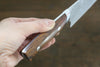 Takeshi Saji Blue Super Damascus Gyuto 210mm Ironwood Handle - Seisuke Knife - Slide 7