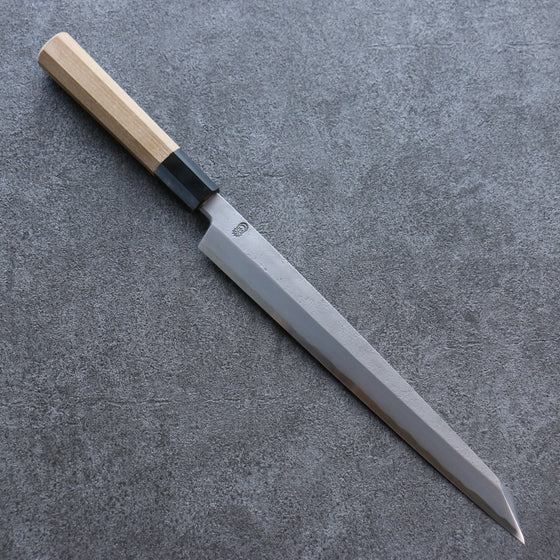 Kikuzuki White Steel No.2 Nashiji Kiritsuke Yanagiba 270mm Magnolia Handle - Seisuke Knife