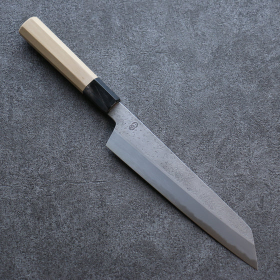 Kikuzuki White Steel No.2 Nashiji Kiritsuke Gyuto 210mm Magnolia Handle - Seisuke Knife