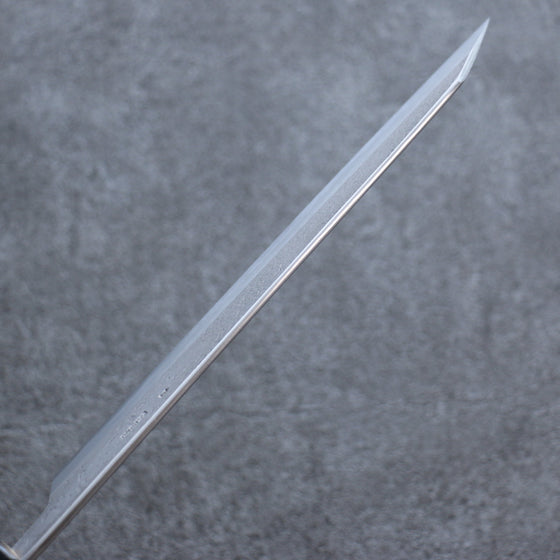 Kikuzuki White Steel No.2 Nashiji Kiritsuke Gyuto 210mm Magnolia Handle - Seisuke Knife