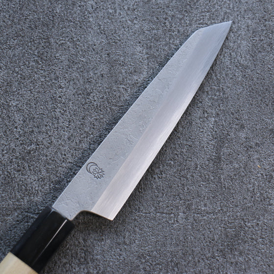 Kikuzuki White Steel No.2 Nashiji Kiritsuke Petty-Utility 135mm Magnolia Handle - Seisuke Knife