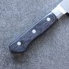 Seisuke VG5 Hammered Kasumitogi Sujihiki 270mm Black Pakka wood Handle - Seisuke Knife