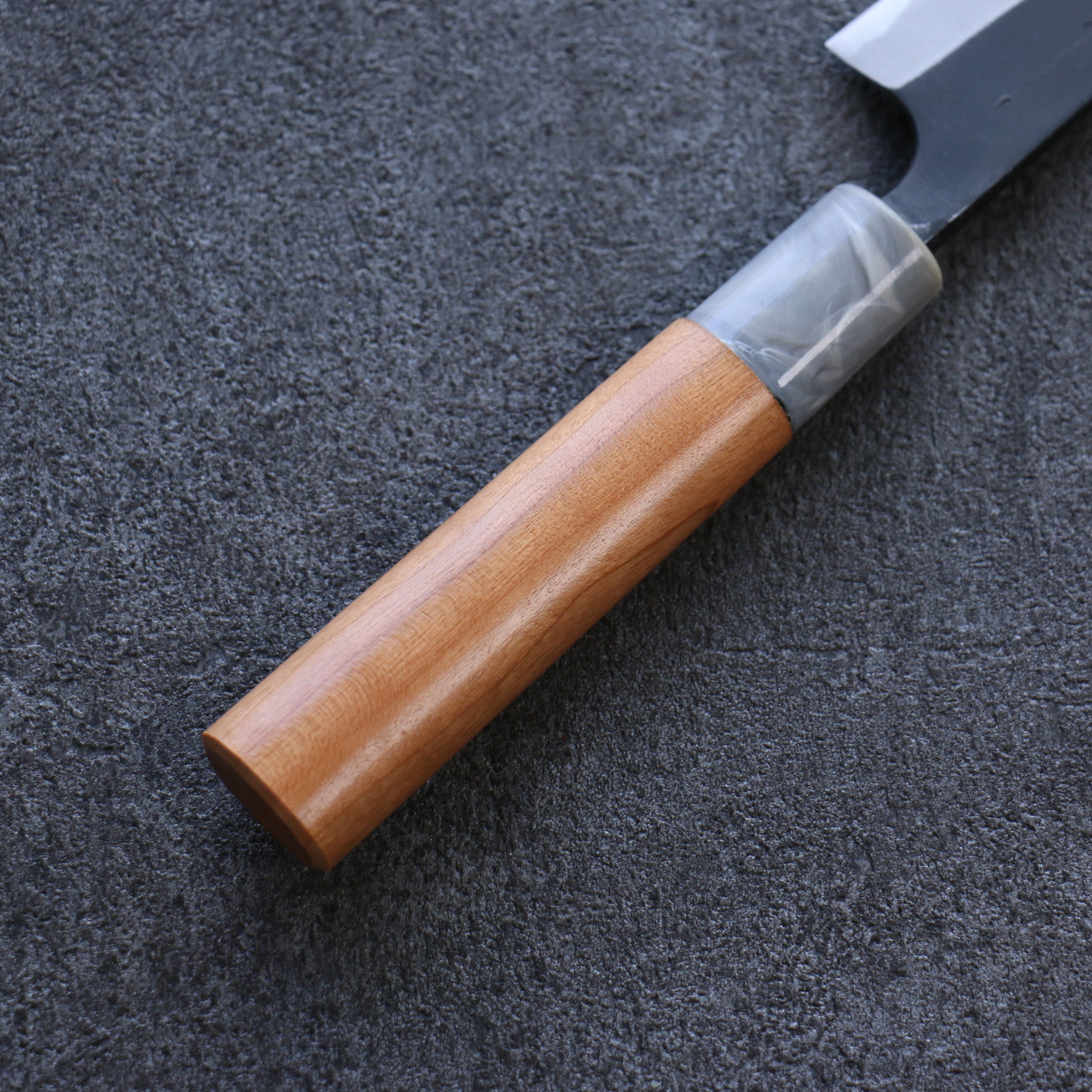 Nao Yamamoto White Steel No.2 Kurouchi Petty-Utility 135mm Cherry Wood Handle - Seisuke Knife