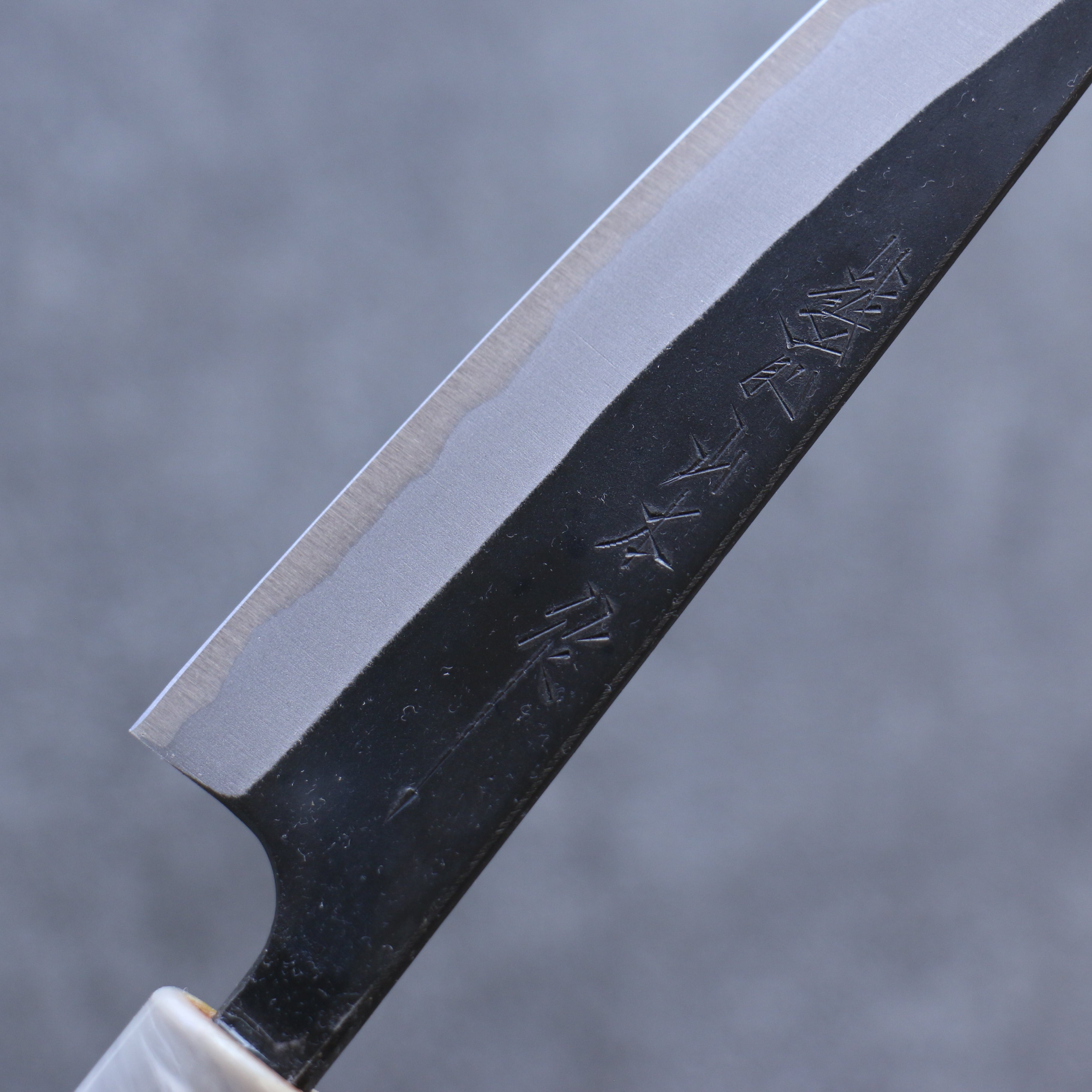 Nao Yamamoto White Steel No.2 Kurouchi Petty-Utility 135mm Cherry Wood Handle - Seisuke Knife