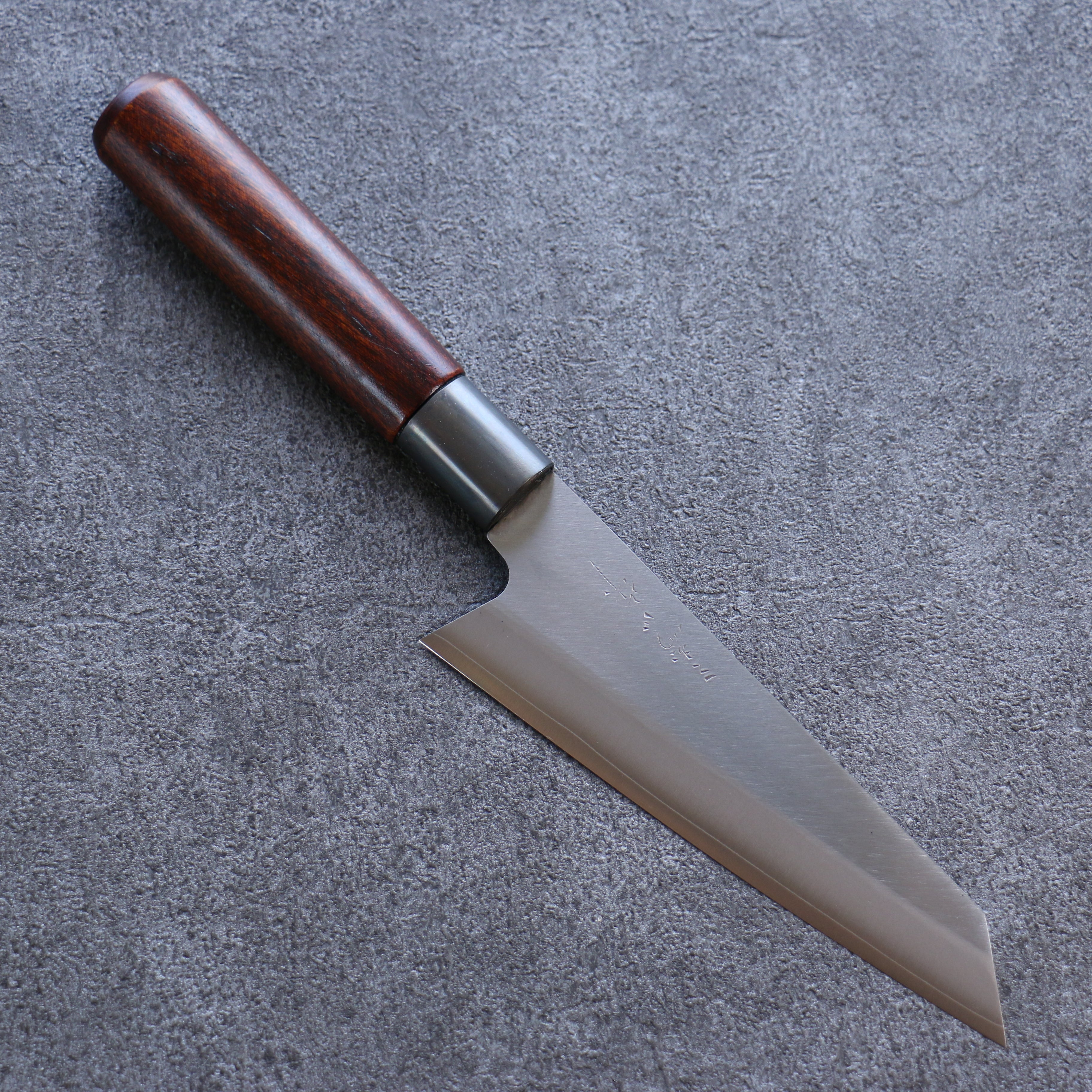 Misuzu VG10 Kasumitogi Small Bunka 150mm Brown Lacquered Handle - Seisuke Knife