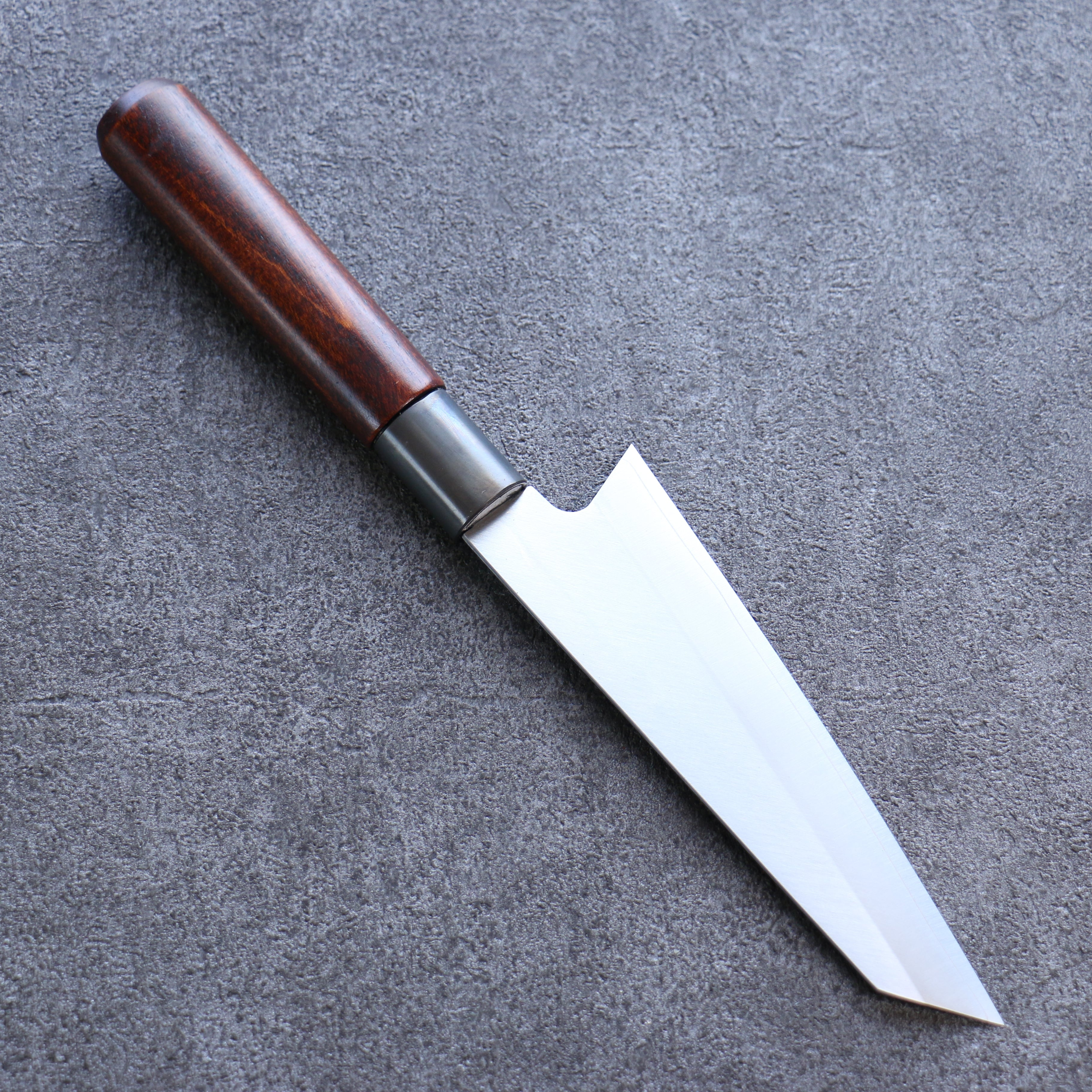 Misuzu VG10 Kasumitogi Small Bunka 150mm Brown Lacquered Handle - Seisuke Knife