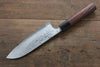 Nao Yamamoto VG10 Damascus Santoku 170mm with Shitan Handle - Seisuke Knife