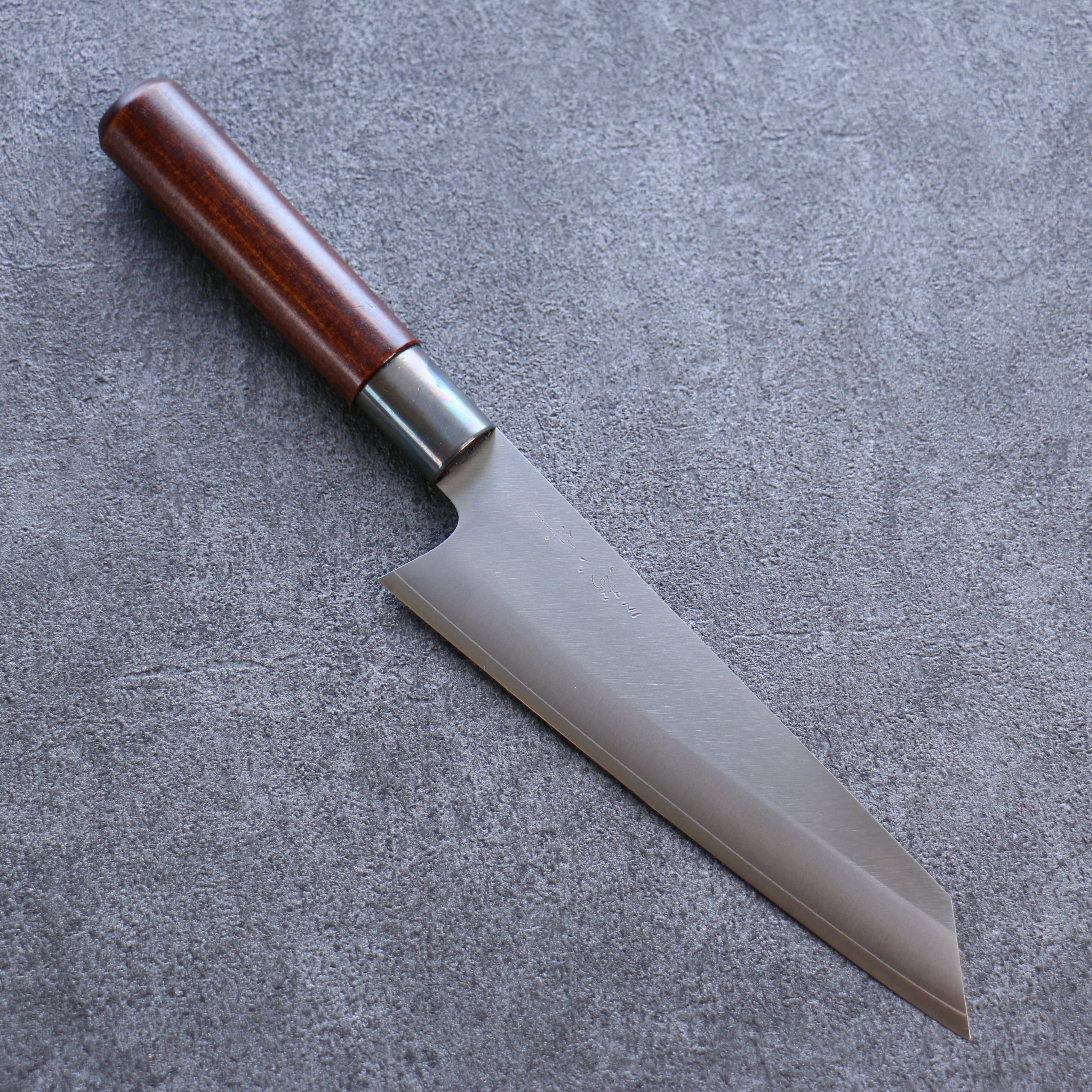 Misuzu VG10 Kasumitogi Bunka 180mm Brown Lacquered Handle V99-BJ - Seisuke Knife