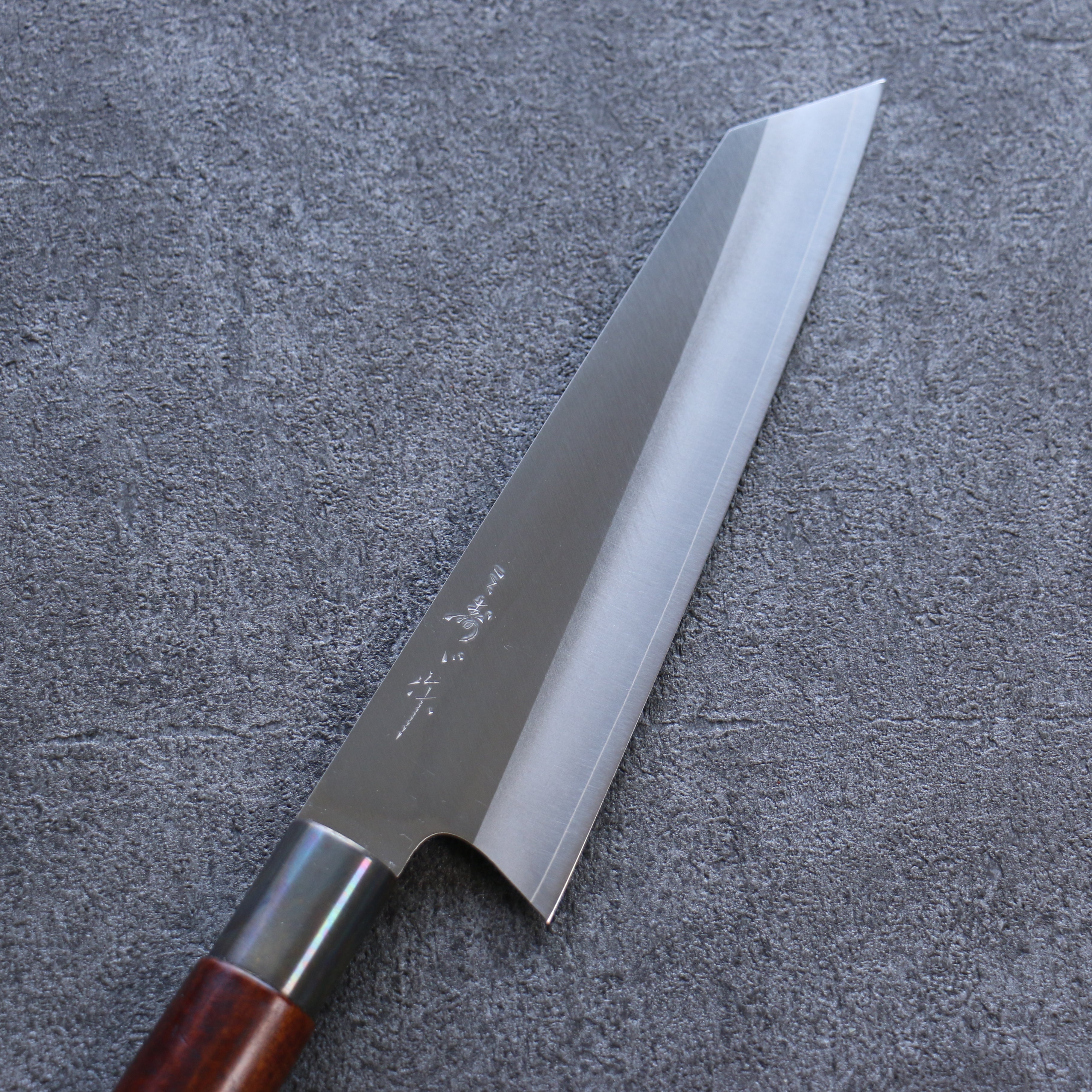 Misuzu VG10 Kasumitogi Bunka 180mm Brown Lacquered Handle V99-BJ - Seisuke Knife