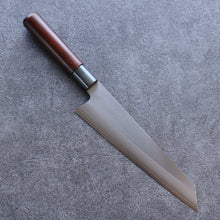  Misuzu VG10 Kasumitogi Kiritsuke Gyuto 210mm Brown Lacquered Handle - Seisuke Knife