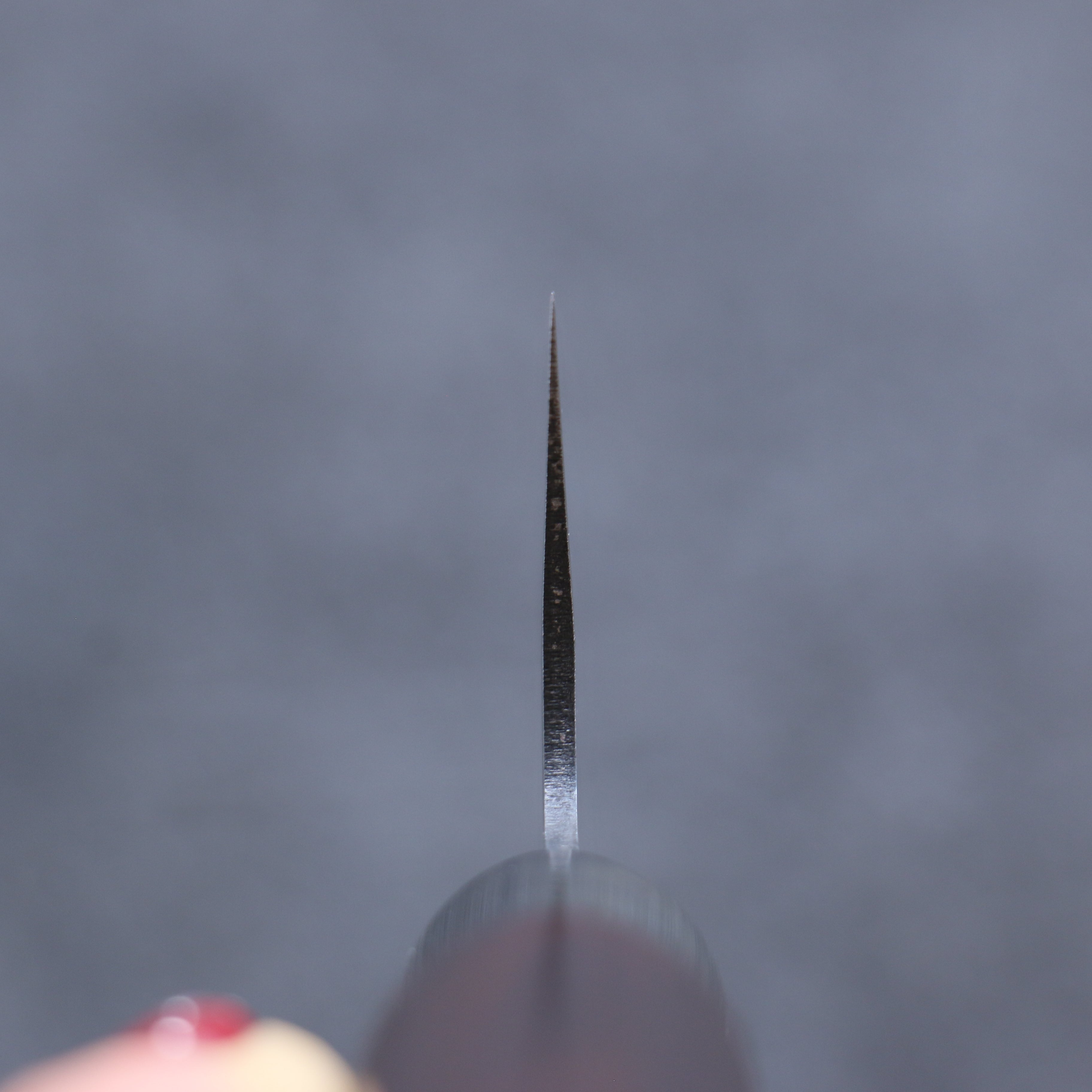 Misuzu VG10 Kasumitogi Kiritsuke Gyuto 210mm Brown Lacquered Handle - Seisuke Knife