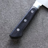 Seisuke VG5 Hammered Kasumitogi Kiritsuke Santoku 190mm Black Pakka wood Handle - Seisuke Knife - Slide 4