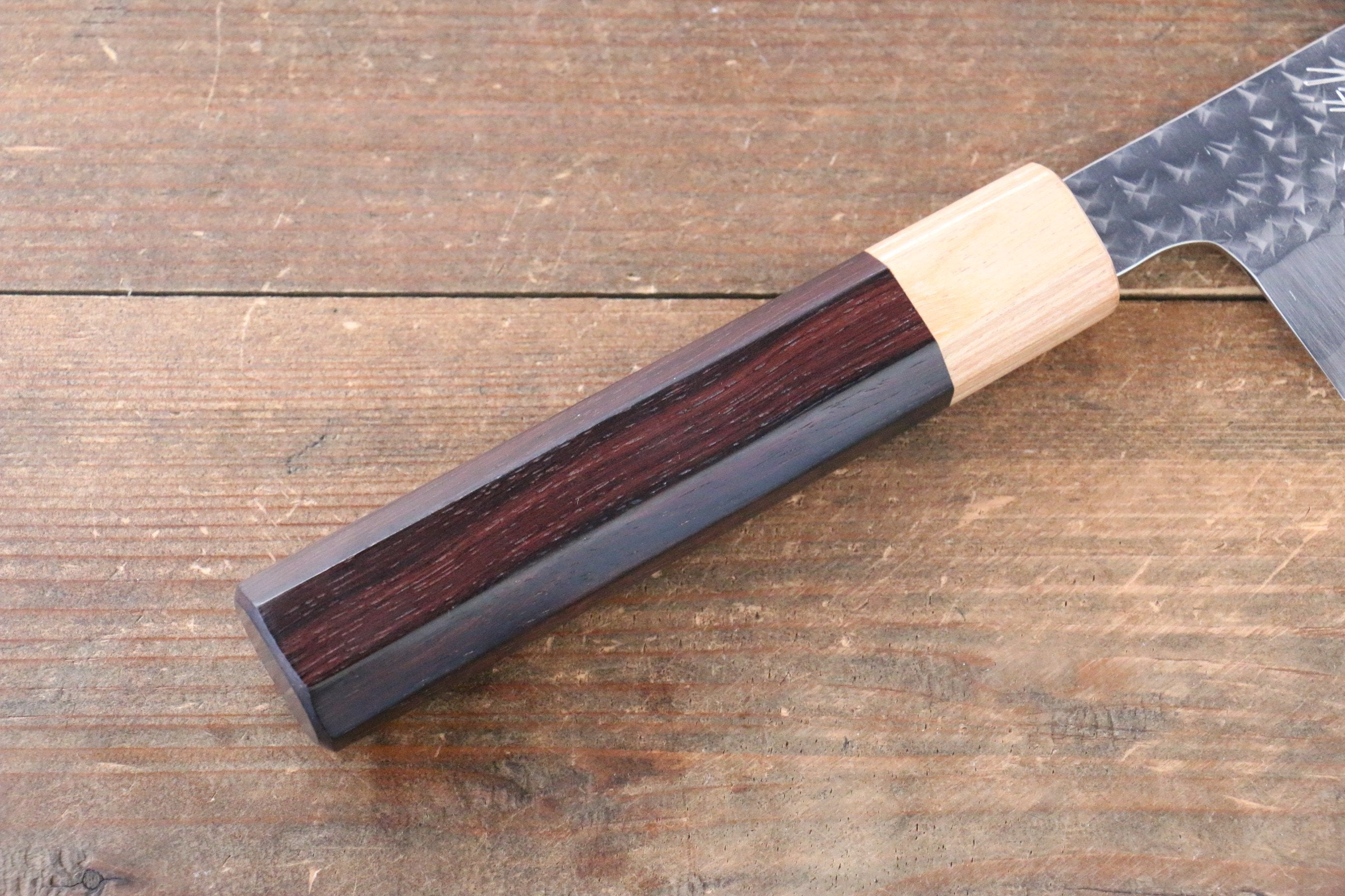 Yu Kurosaki Senko SG2 Hammered Gyuto 210mm Shitan Handle - Seisuke Knife