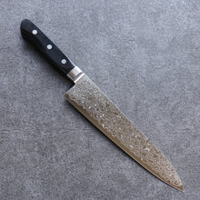  Seisuke AUS10 45 Layer Damascus Gyuto 210mm Black Pakka wood Handle - Seisuke Knife