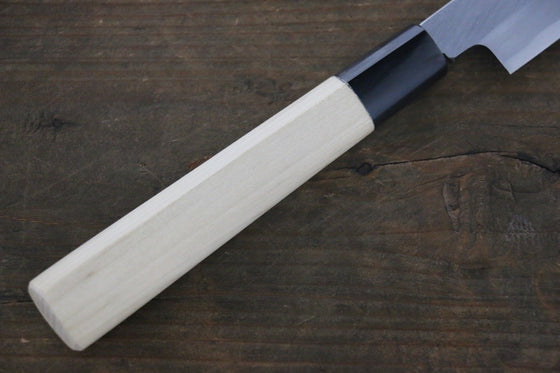 Sakai Takayuki Kasumitogi White Steel Fuguhiki Magnolia Handle - Seisuke Knife