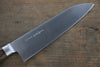 Sakai Takayuki Honyaki Blue Steel No.2 Japanese Chef's Santoku Knife 180mm - Seisuke Knife - Slide 3