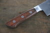 Sakai Takayuki Honyaki Blue Steel No.2 Japanese Chef's Santoku Knife 180mm - Seisuke Knife - Slide 4