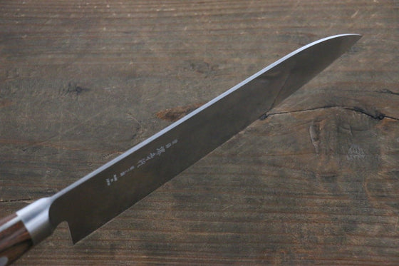 Sakai Takayuki Honyaki Blue Steel No.2 Japanese Chef's Santoku Knife 180mm - Seisuke Knife