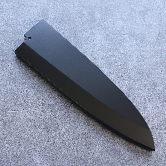 Black Magnolia Sheath for 240mm Deba with Plywood pin Kaneko - Seisuke Knife