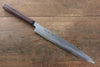 Sakai Takayuki Nanairo INOX Molybdenum Yanagiba 270mm with Retro Wood Grain ABS Resin Handle - Seisuke Knife - Slide 1