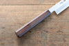 Sakai Takayuki Nanairo INOX Molybdenum Yanagiba 270mm with Retro Wood Grain ABS Resin Handle - Seisuke Knife - Slide 5