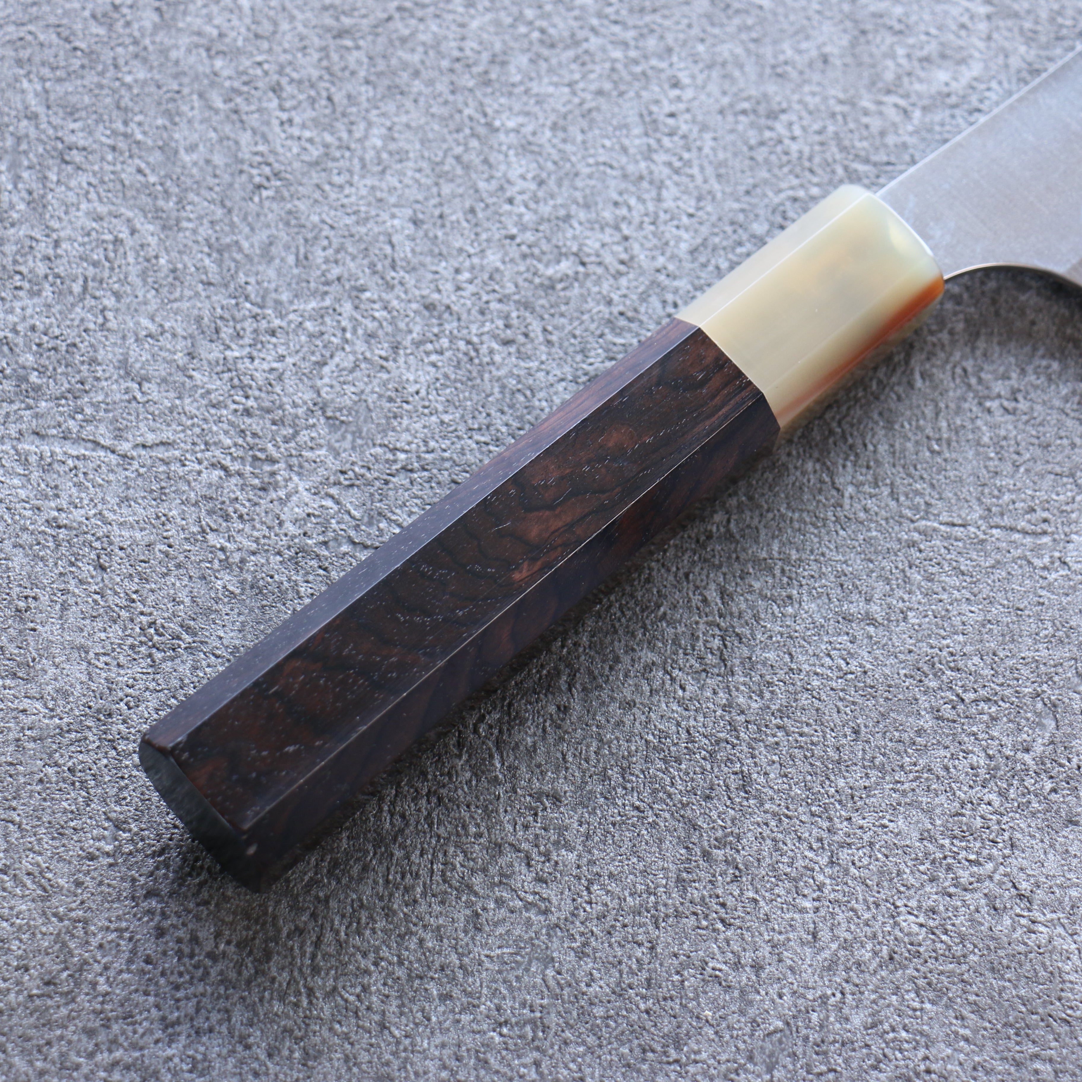 Yu Kurosaki New Gekko VG-XEOS Sujihiki 270mm Ebony Wood (ferrule: White Water Buffalo Horn) Handle - Seisuke Knife