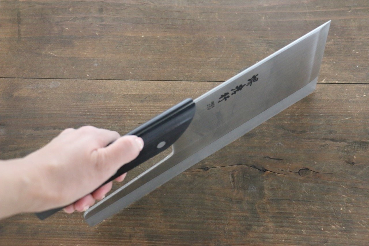 [Left Handed] Sakai Takayuki INOX Molybdenum Steel Soba Knife 270m - Seisuke Knife