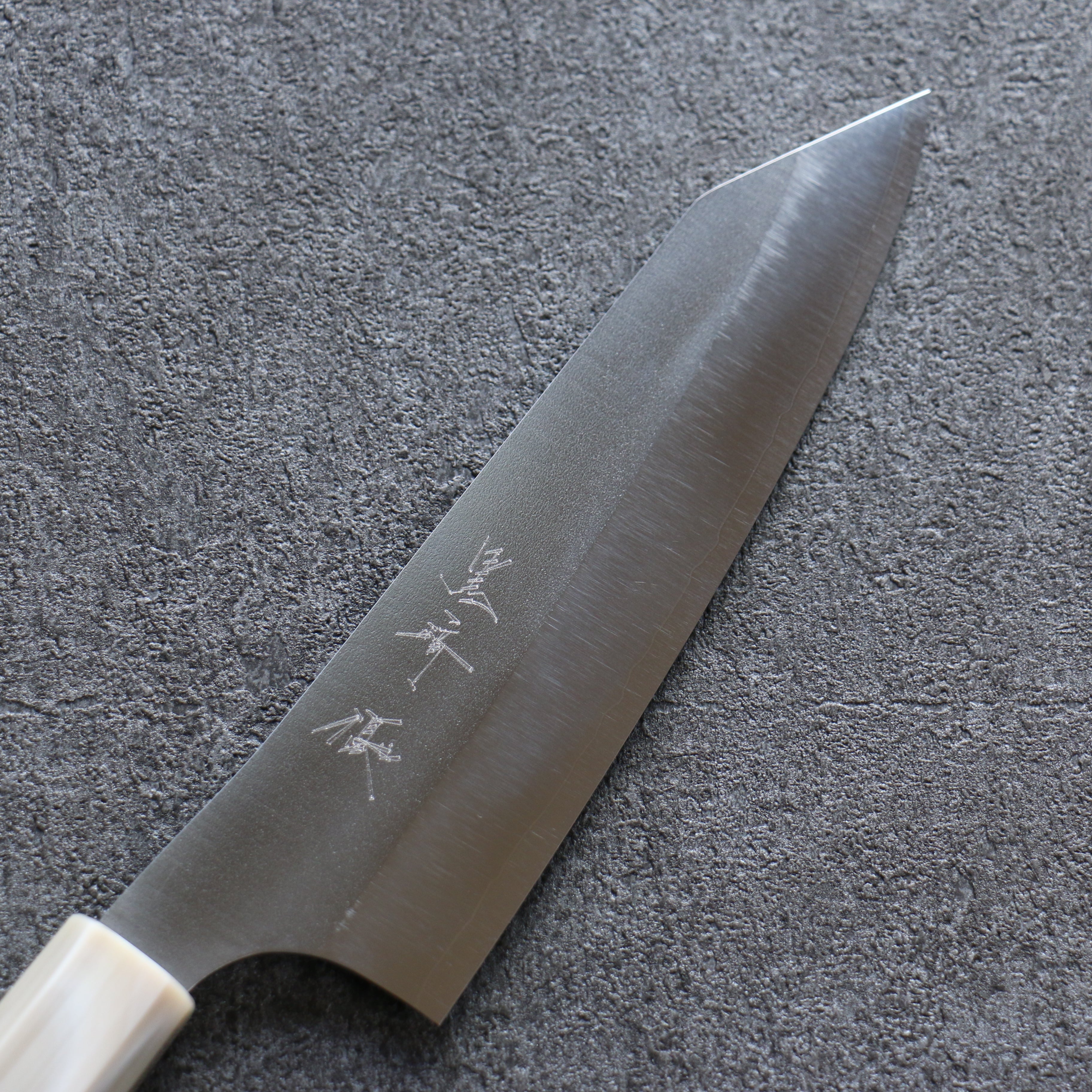 Yu Kurosaki New Gekko VG-XEOS Bunka 170mm Ebony Wood (ferrule: White Water Buffalo Horn) Handle - Seisuke Knife