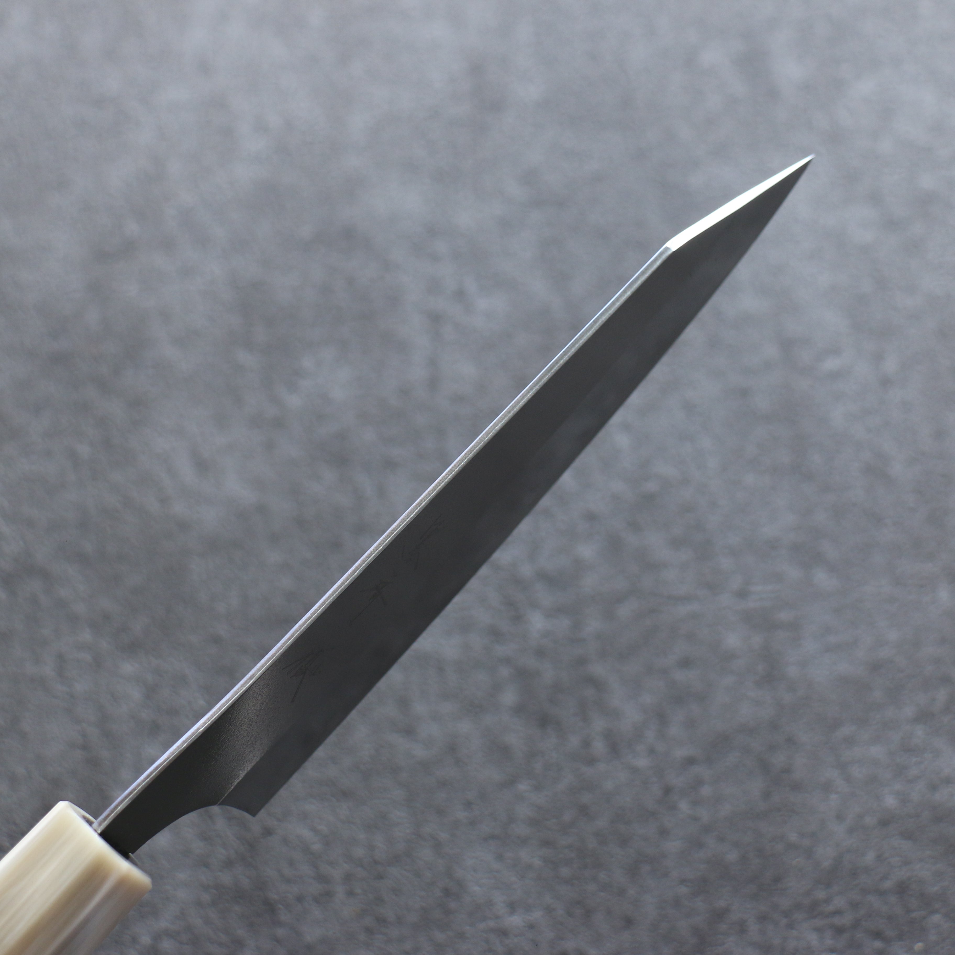 Yu Kurosaki New Gekko VG-XEOS Bunka 170mm Ebony Wood (ferrule: White Water Buffalo Horn) Handle - Seisuke Knife