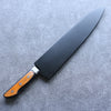 Black Magnolia Sheath for 270mm Gyuto with Plywood pin Kaneko - Seisuke Knife