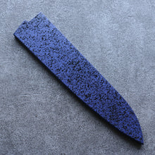  Kaneko Blue Pakkawood Sheath for Gyuto with Plywood Pin 240mm - Seisuke Knife