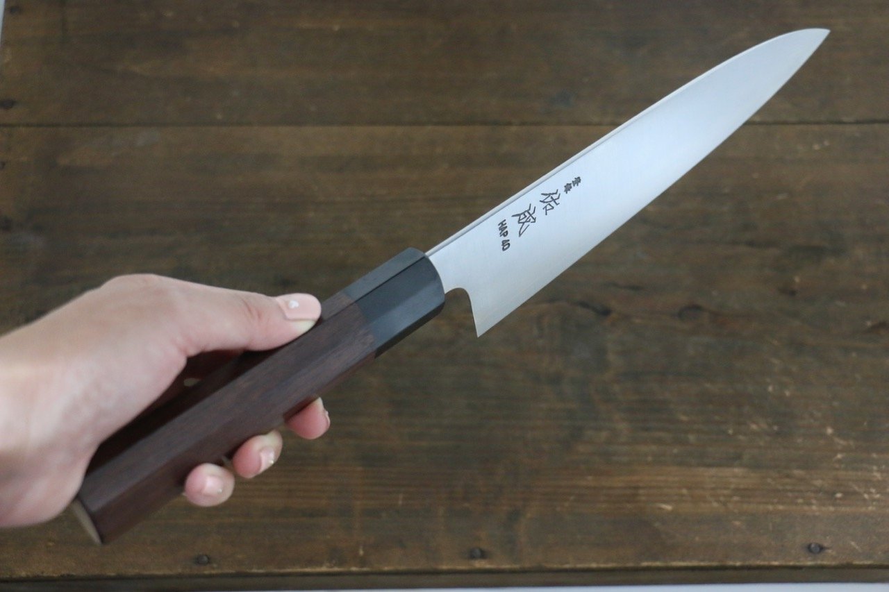 Sukenari HAP40 3 Layer Gyuto 210mm with Shitan Handle - Seisuke Knife