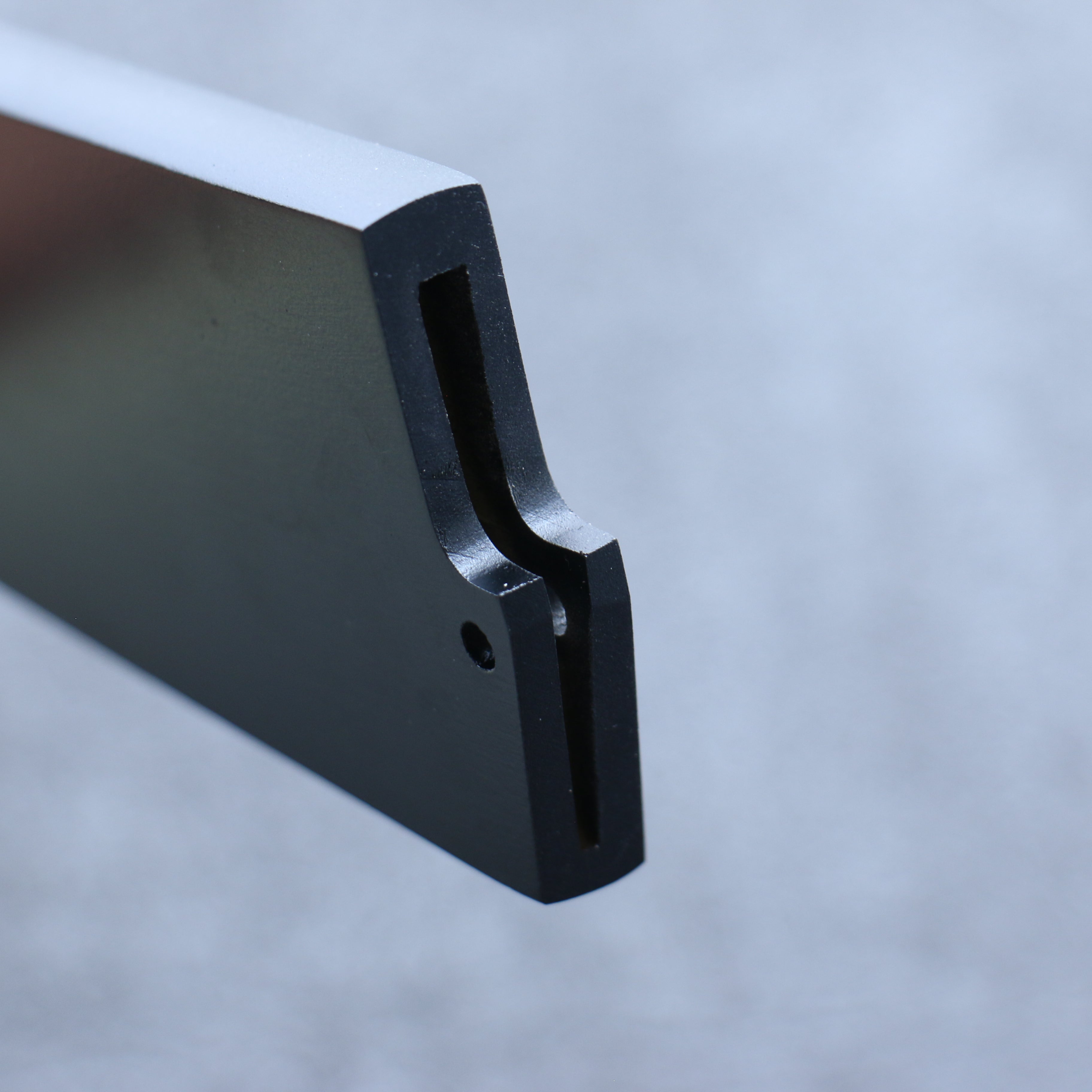 Black Magnolia Sheath for 165mm Santoku with Plywood pin Kaneko - Seisuke Knife