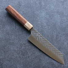  Yoshimi Kato SG2 Hammered ( V ) Bunka 165mm Honduras Handle - Seisuke Knife