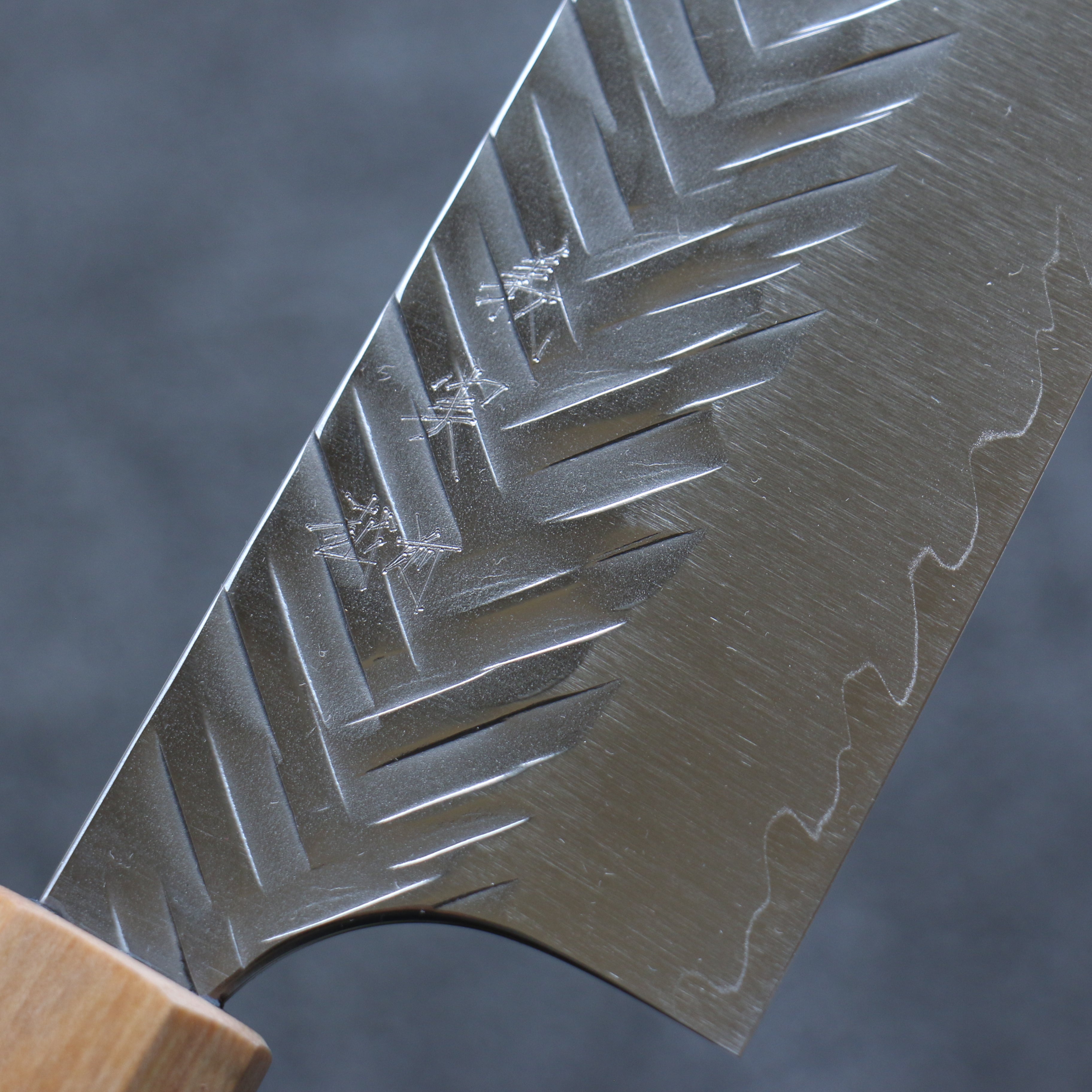 Yoshimi Kato SG2 Hammered ( V ) Bunka 165mm Honduras Handle - Seisuke Knife