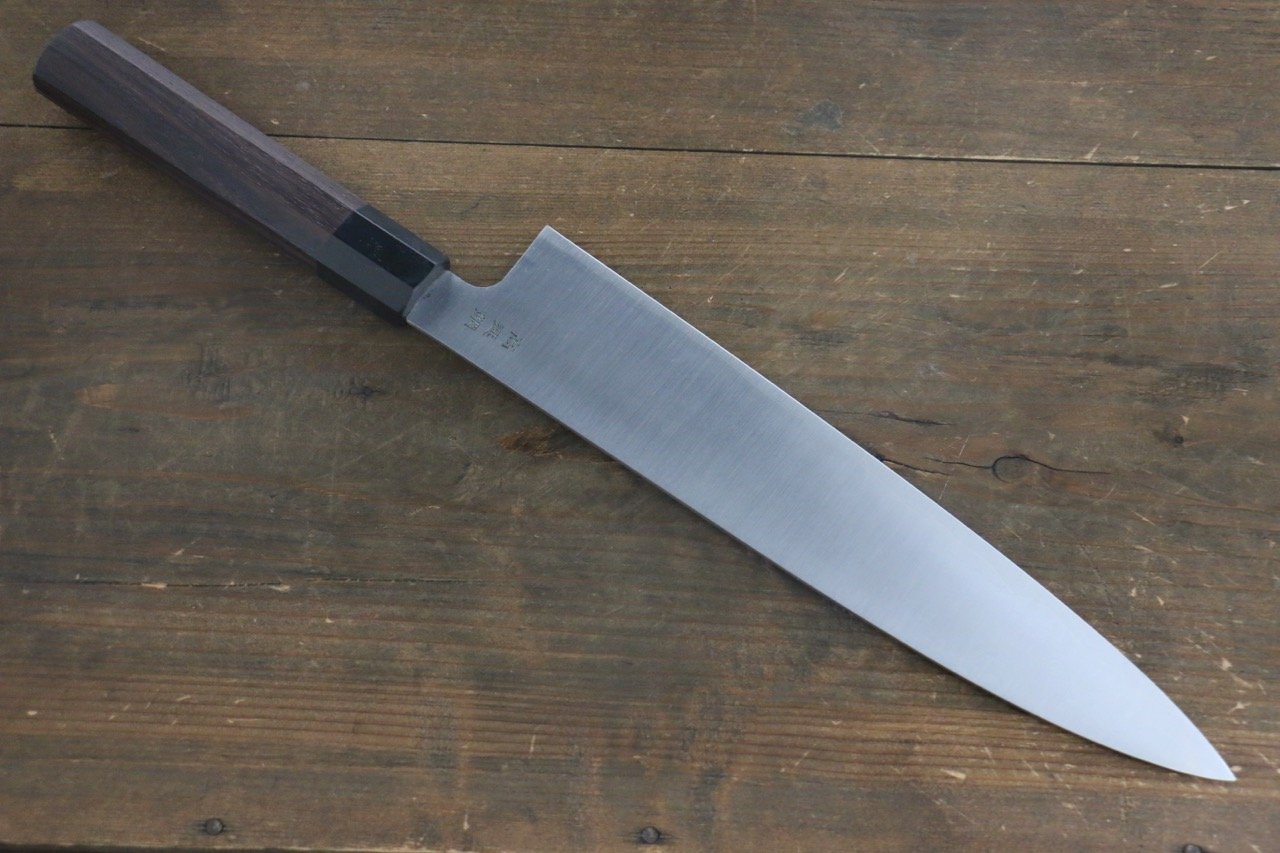 Sukenari HAP40 3 Layer Gyuto 270mm Shitan Handle - Seisuke Knife