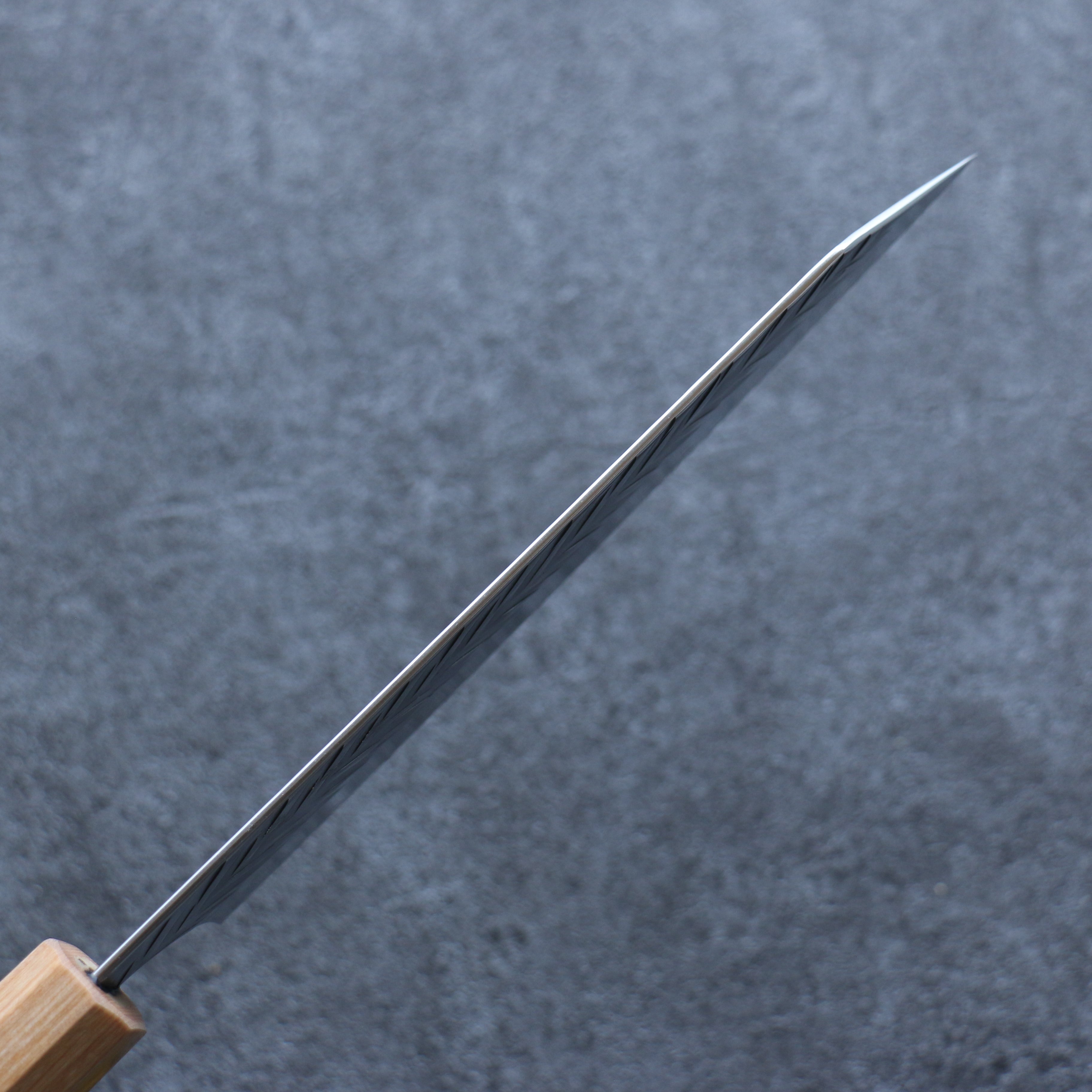 Yoshimi Kato SG2 Hammered ( V ) Bunka 165mm Honduras Handle - Seisuke Knife