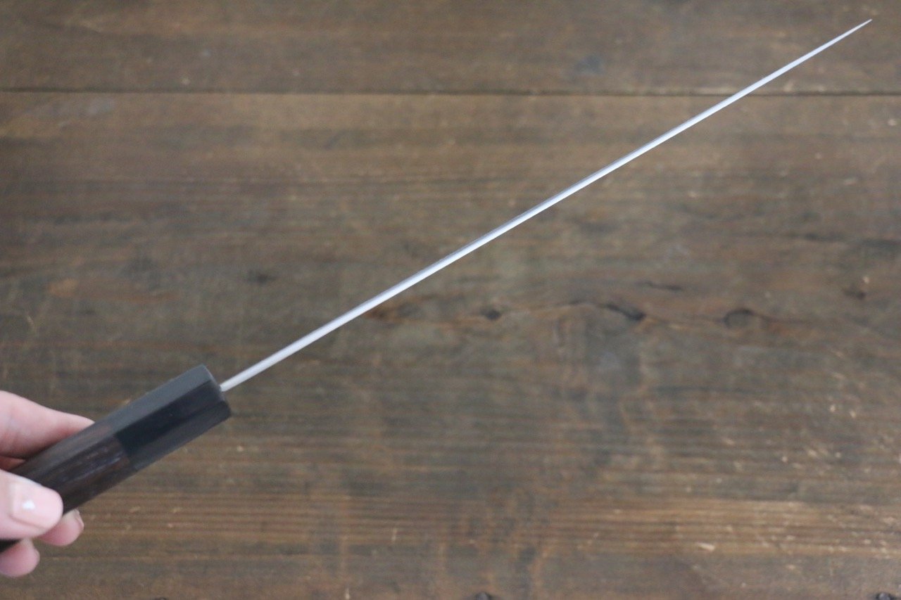 Sukenari HAP40 3 Layer Sujihiki 240mm Shitan Handle - Seisuke Knife