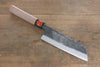 Shigeki Tanaka Blue Steel No.2 TEKKA Kurouchi Nakiri Japanese Chef Knife 165mm - Seisuke Knife