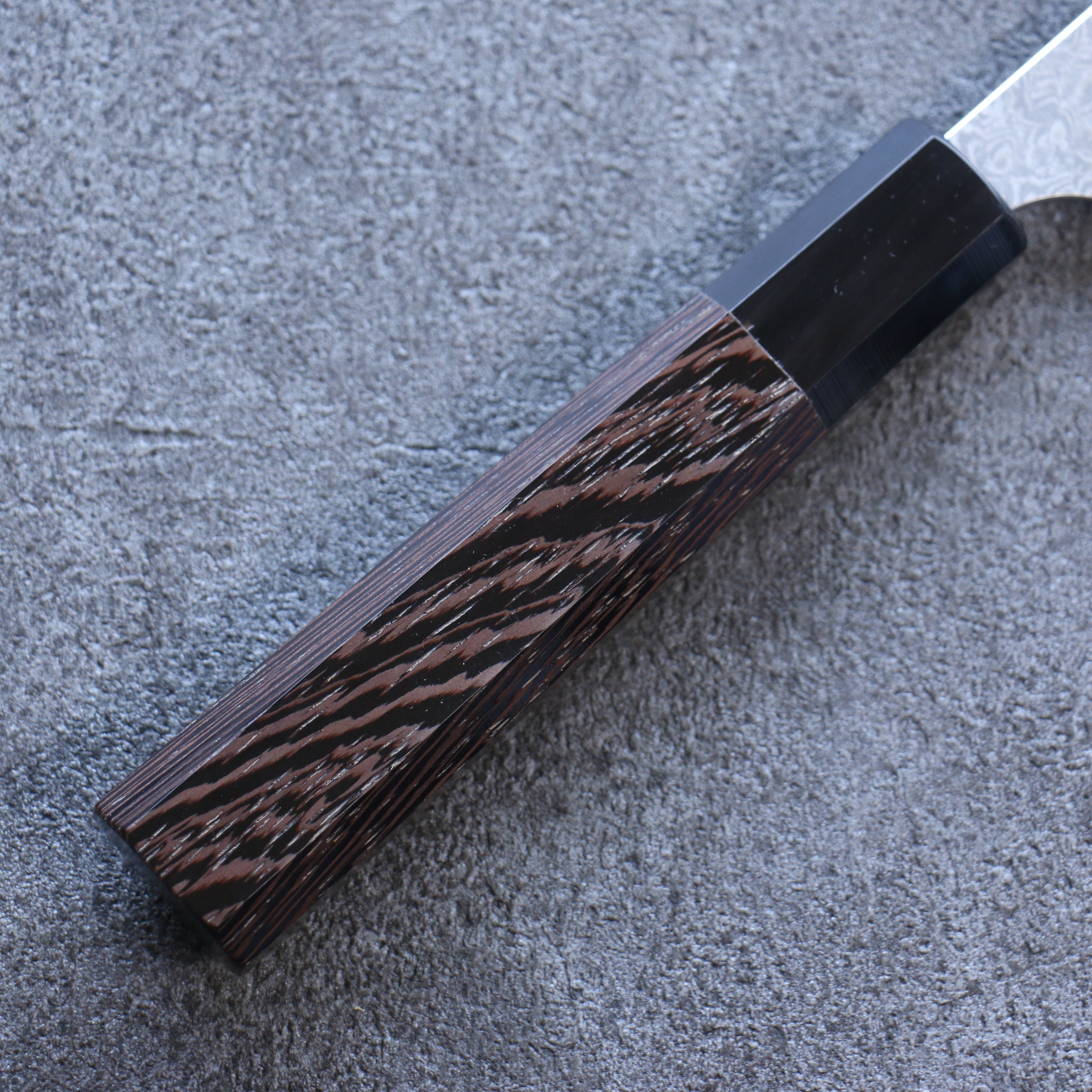Yoshimi Kato VG10 Damascus Bunka 170mm Wenge Handle - Seisuke Knife